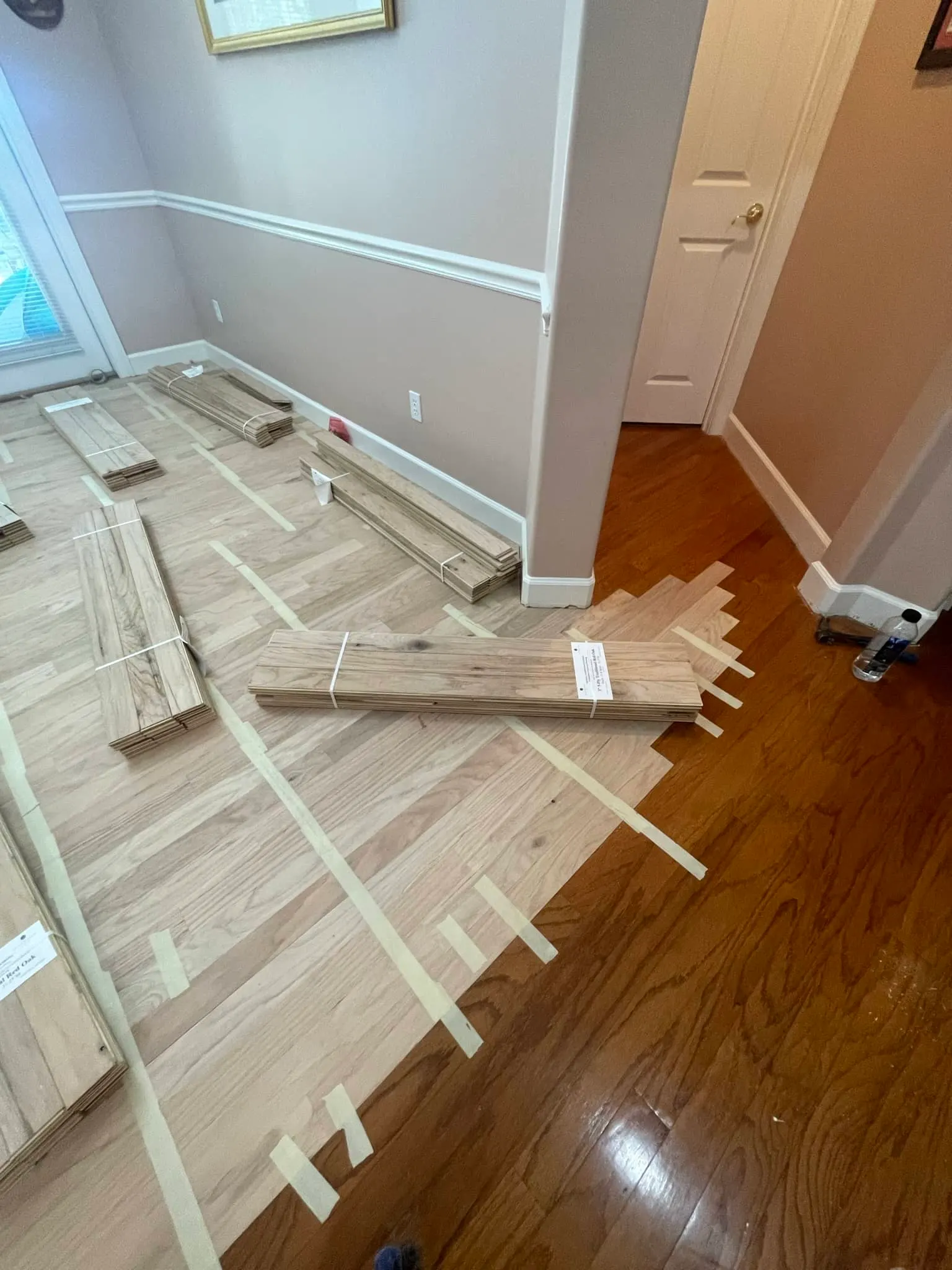 Jacksonville Beach Condo: Red Oak Install and Finish in Jacksonville Beach, photo 1