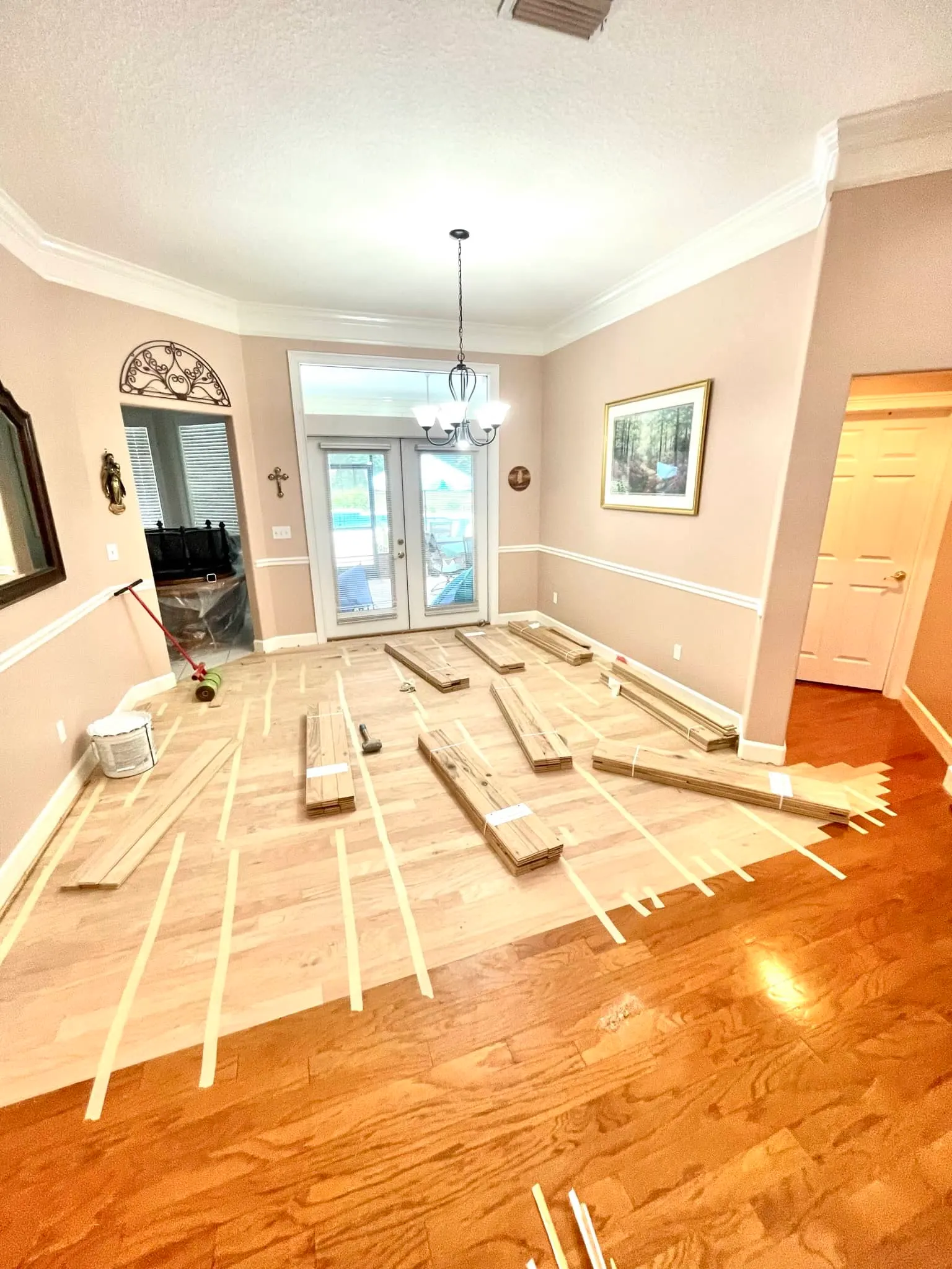 Jacksonville Beach Condo: Red Oak Install and Finish in Jacksonville Beach, photo 4