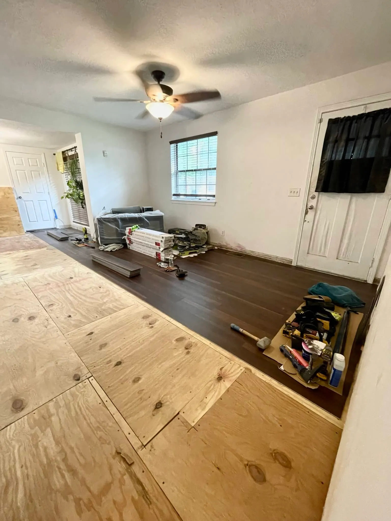 Subfloor Replacement and Luxury Vinyl Install in Jacksonville, photo 2