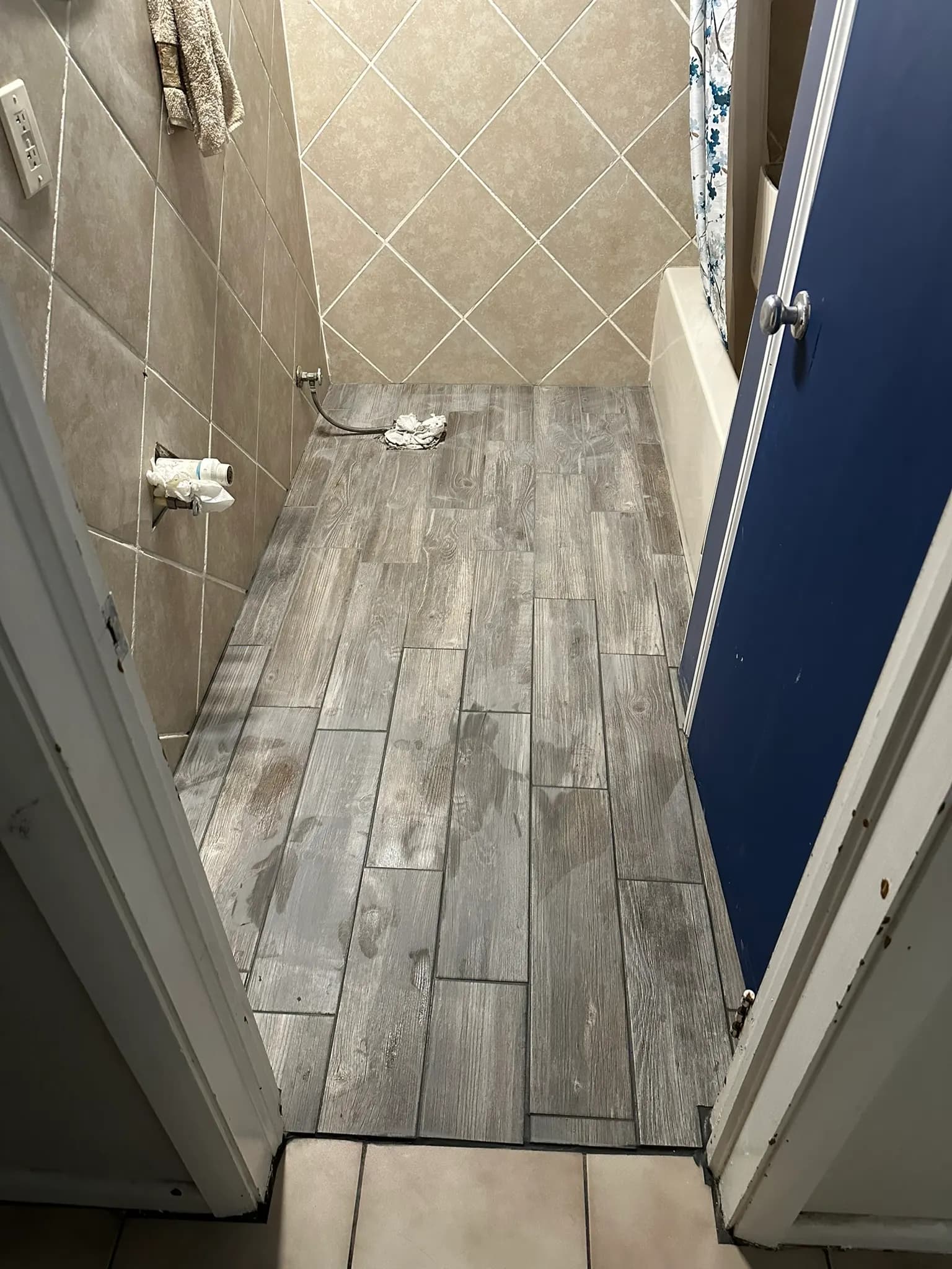 Westside Jacksonville Demo and Plank Tile Install in Westside, Jacksonville, photo 3