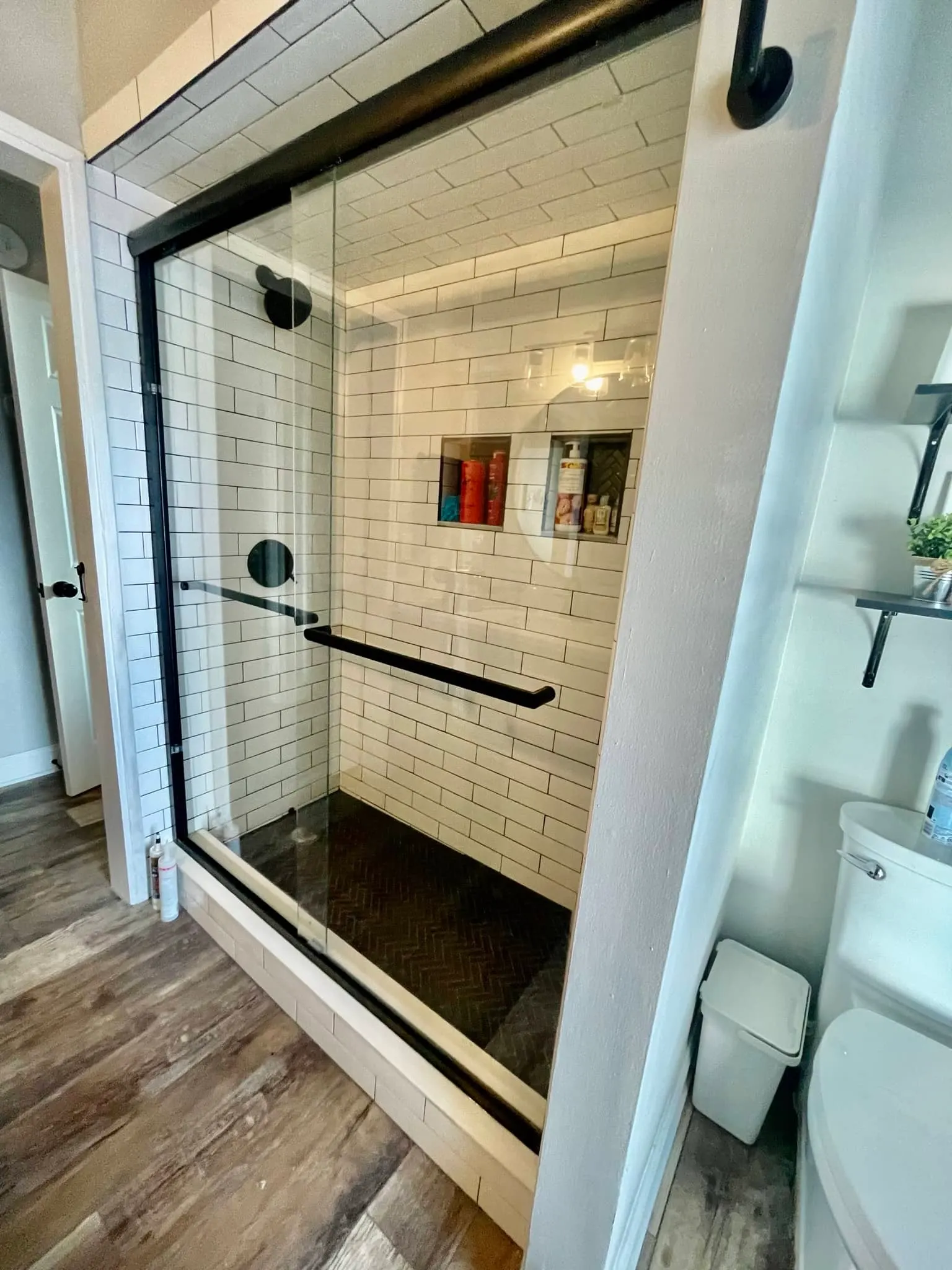 Avondale Bathroom: Tub Out, Tile Shower In in Avondale, Jacksonville