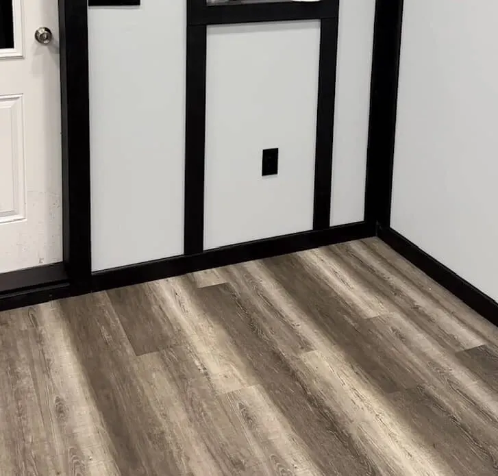 Southside Barbershop: Luxury Vinyl and Pine Trim in Southside, Jacksonville
