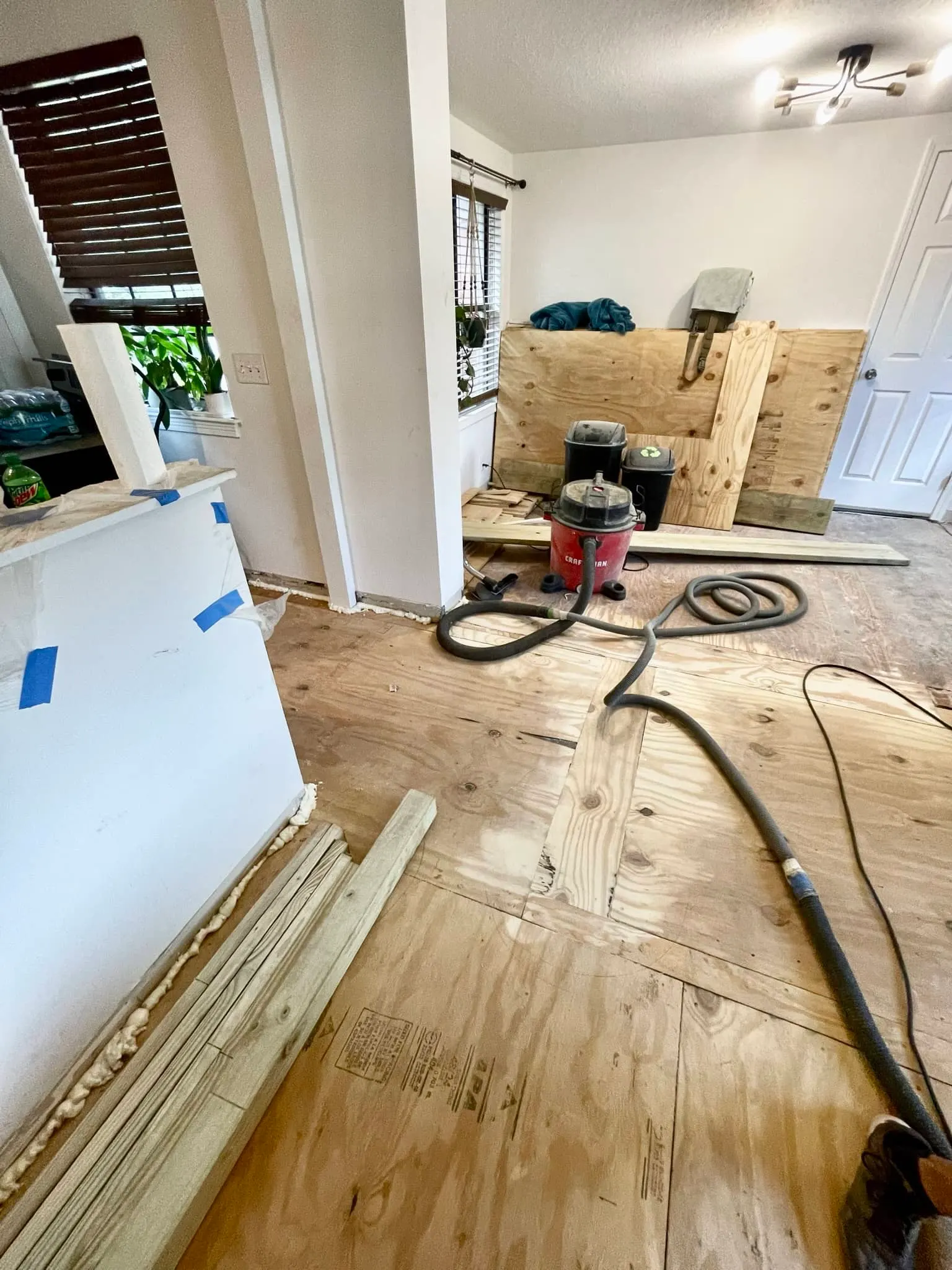 Subfloor Replacement and Luxury Vinyl Install in Jacksonville